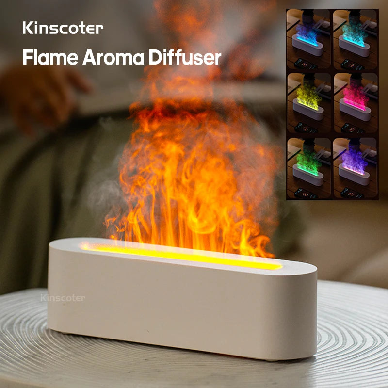 Kalmbath Flamme – Diffuseur d'huiles essentielles effet flamme