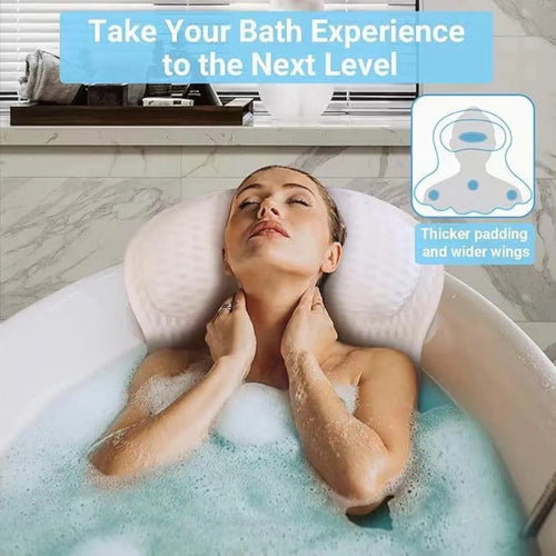 Kalmbath Comfort – Coussin de bain nuque et dos à ventouses