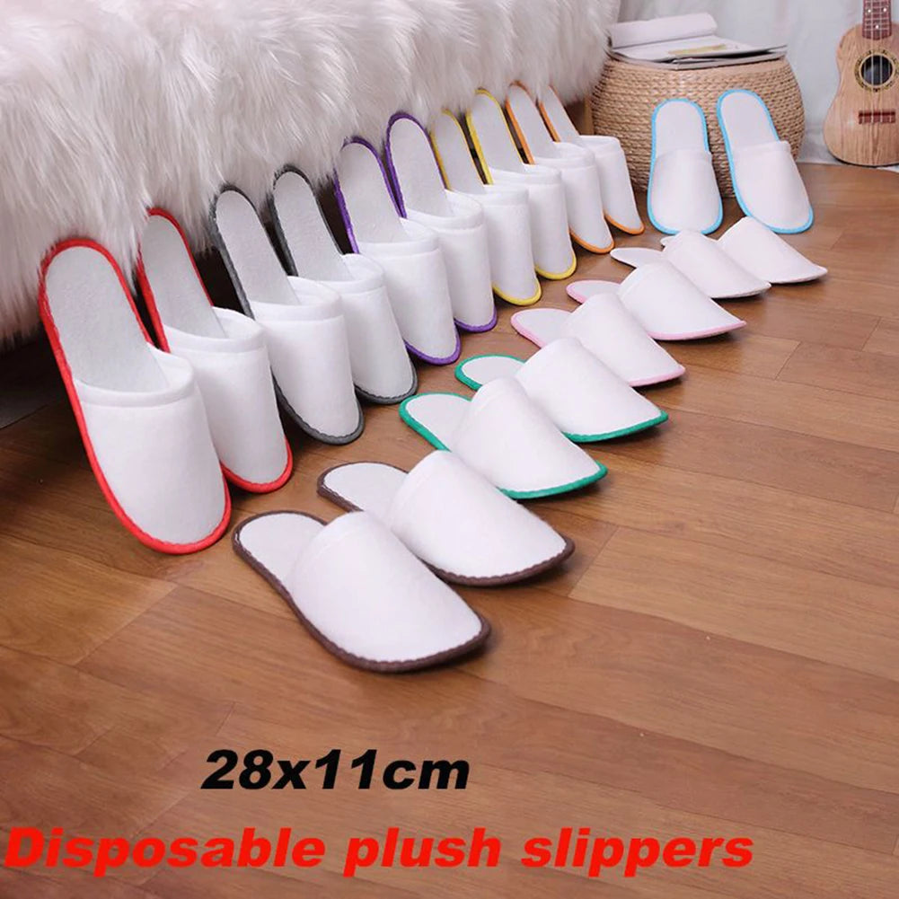 Kalmbath Invités – Lot de 10 paires de chaussons spa en velours